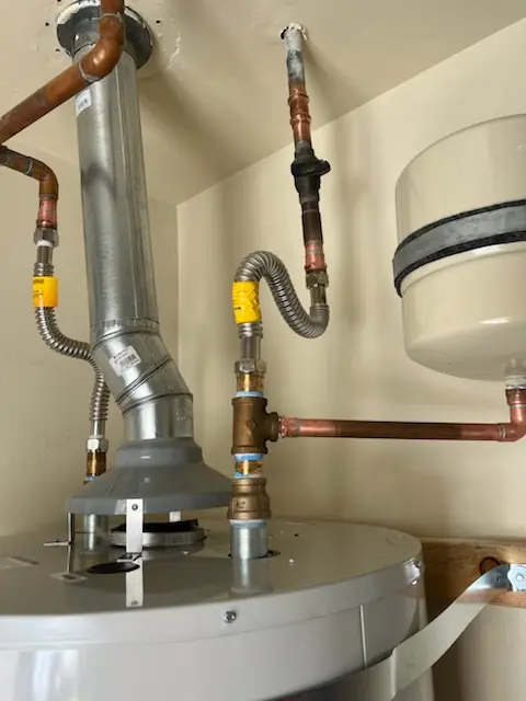 Water heater installation and plumbing repair in West Oak Hill